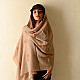 Shop Hand Embroidered Phulkari Wool Beige Shawl