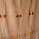 Shop Hand Embroidered Phulkari Wool Beige Shawl