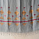 Shop Hand Embroidered Phulkari Linen Dupatta
