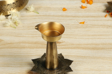 Brass | Diya With Stand