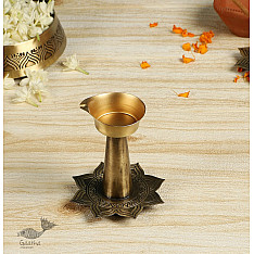 Brass | Diya With Stand