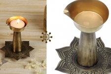 Brass | Diya With Stand