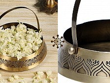 Brass | Flower Basket