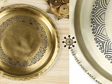 Brass | Thali / Plate