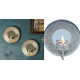 shop online Silver Wall Sconce With Mirror - Set of 2