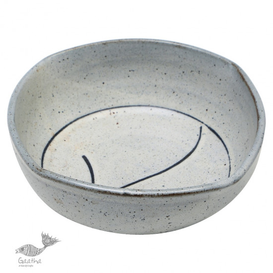 shop ceramic serving bowl - Light Blue