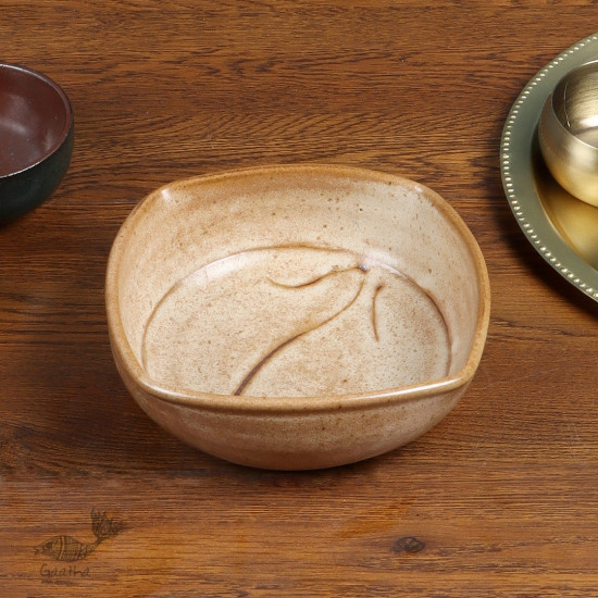 shop ceramic serving bowl Beige 