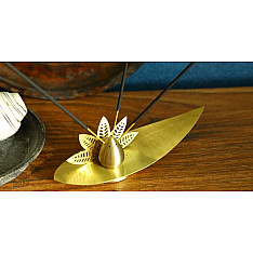 Nakshikathaa ✠ Incense Holder Gold ✠ 8