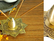 Nakshikathaa ✠ Incense Holder Gold ✠ 9