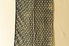 Sair . सैर ~ Block Printed Cotton - Moon Ring Scarf