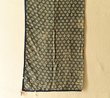 Sair . सैर ~ Block Printed Cotton - Moon Ring Scarf