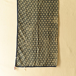 Sair . सैर ~ Block Printed Cotton - Moon Ring Scarf