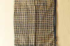 Sair . सैर ~ Block Printed Cotton - Big Checks Scarf