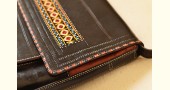 The nomad within me ♠ Kutchi Leather Bags - Brown black large sling ♠ 1