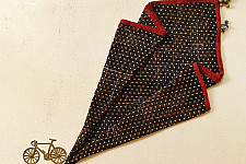 Sair . सैर ~ Block Printed Pure Cotton Doted Scarf
