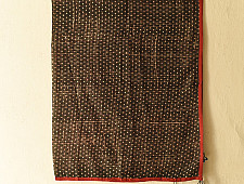 Sair . सैर ~ Block Printed Pure Cotton Doted Scarf