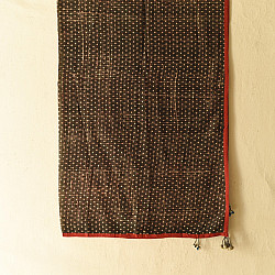 Sair . सैर ~ Block Printed Pure Cotton Doted Scarf