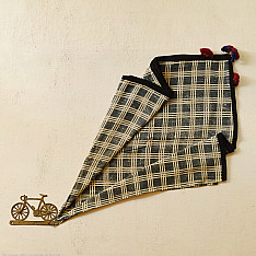 Sair . सैर ~ Block Printed Pure Cotton Scarf