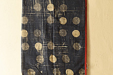 Sair . सैर ~ Block Printed Cotton - Indigo Scarf