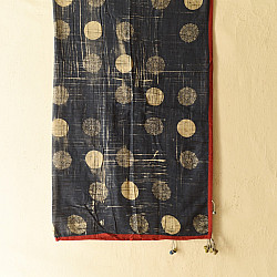 Sair . सैर ~ Block Printed Cotton - Indigo Scarf