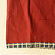 Online Block Printed Pure Cotton Red Scarf