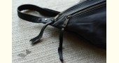 shop Leather Waist Purse - Black