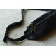 shop Leather Waist Bag in Black Color