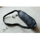 shop Leather Waist Bag in Black Color