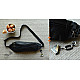 shop Leather Waist Bag in Black Color