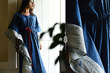 JUNO ~ Block Printed Cotton Kaftan