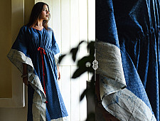 JUNO ~ Block Printed Cotton Kaftan