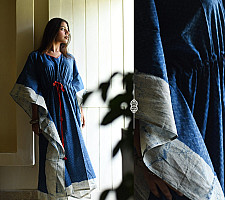 JUNO ~ Block Printed Cotton Kaftan
