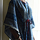shop Block Printed Cotton Indigo Kaftan for Women