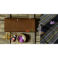 Aalta . आलता ✥ Dhalapathar Handloom Cotton Saree ✥ 1