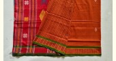 Shop handloom thalapathara orange cotton saree