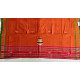 Shop handloom thalapathara orange cotton saree