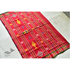 Aalta . आलता ✥ Dhalapathar Handloom Cotton Saree ✥ 10