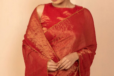 उत्सव  ✻ Tissue Chanderi Silk Saree ✻ 32