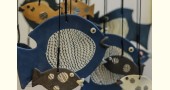 Handmade Ceramic Chimes - Large Blue Fish - 11