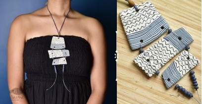 Mohini ❅ Ceramic Designer Jewelry ❅ Necklace - 14