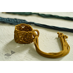 Knotted ▣ Interlaced Hand-Knotted Curtain Tie-back (Set of 2)