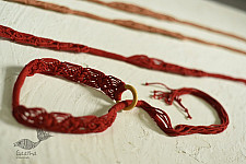 Knotted ▣ Cross Knot Double Length Hand-Knotted Curtain Tie-back (Set of 2)