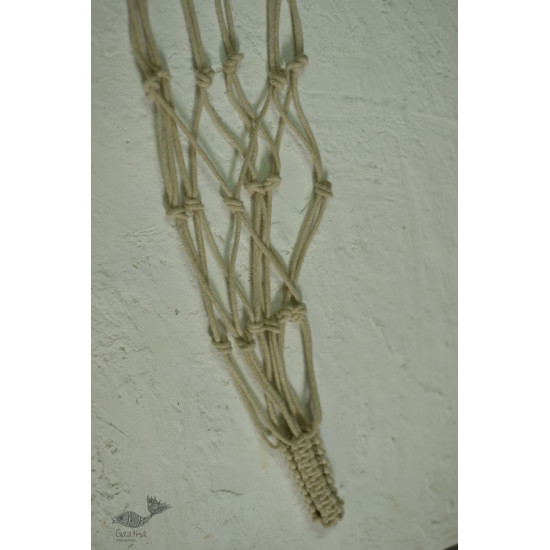 Pretty Simple Hand-Knotted Plant Hanger