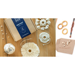 Knotted ▣ Snowflakes Craft Kit (Set of 3)