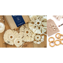 Knotted ▣ Snowflakes Craft Kit (Set of 6)