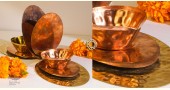 shop Diya Holder Set (Brass & Copper)