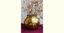 Virasat ❋  Copper . Round Vase (3.5" x 3.5" x 5.25") ❋ 16