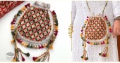 handmade Rabari Embroidered Navrang Potli Sling Bag 14