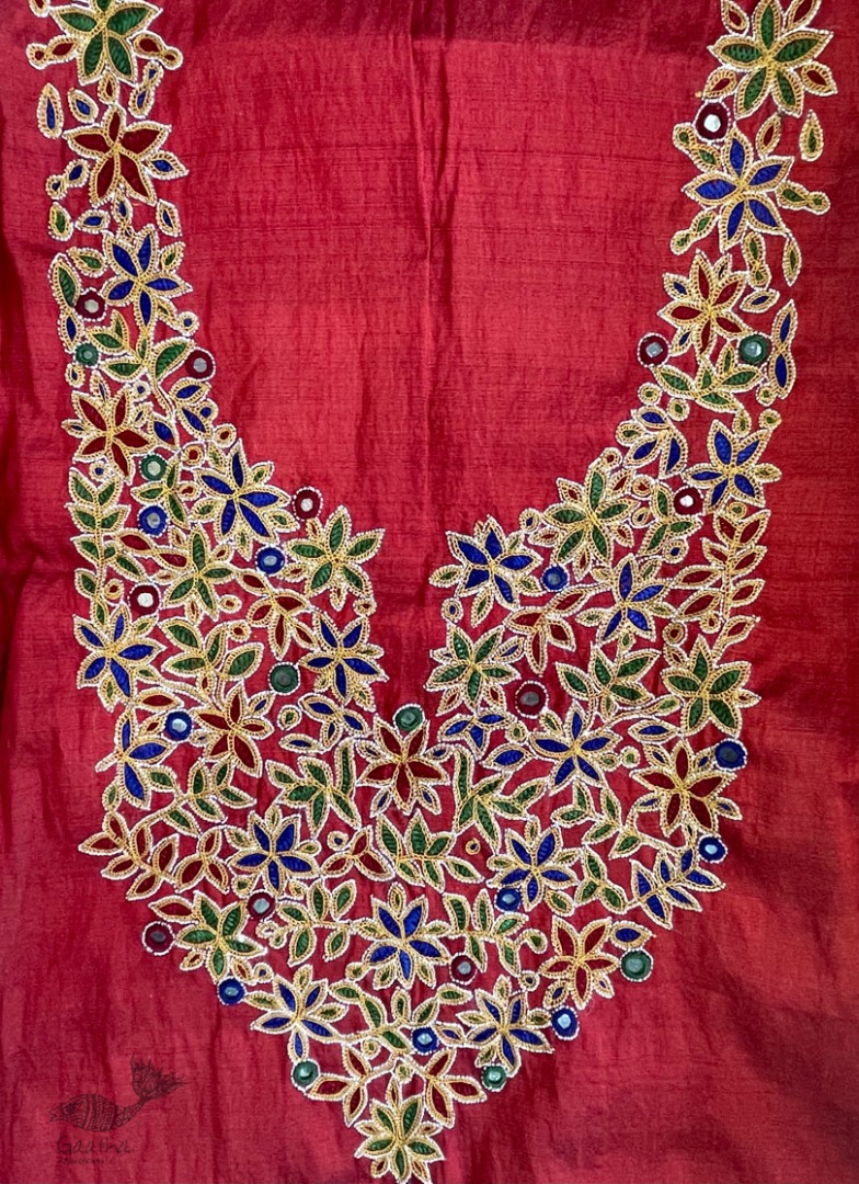 Buy Traditional handmade Rabari embroidered Mobile sling bag