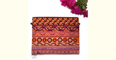 Gunthan ✠ Rabari Embroidered Utility Pouch ✠ 17